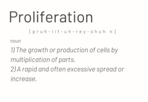 Definition of proliferation